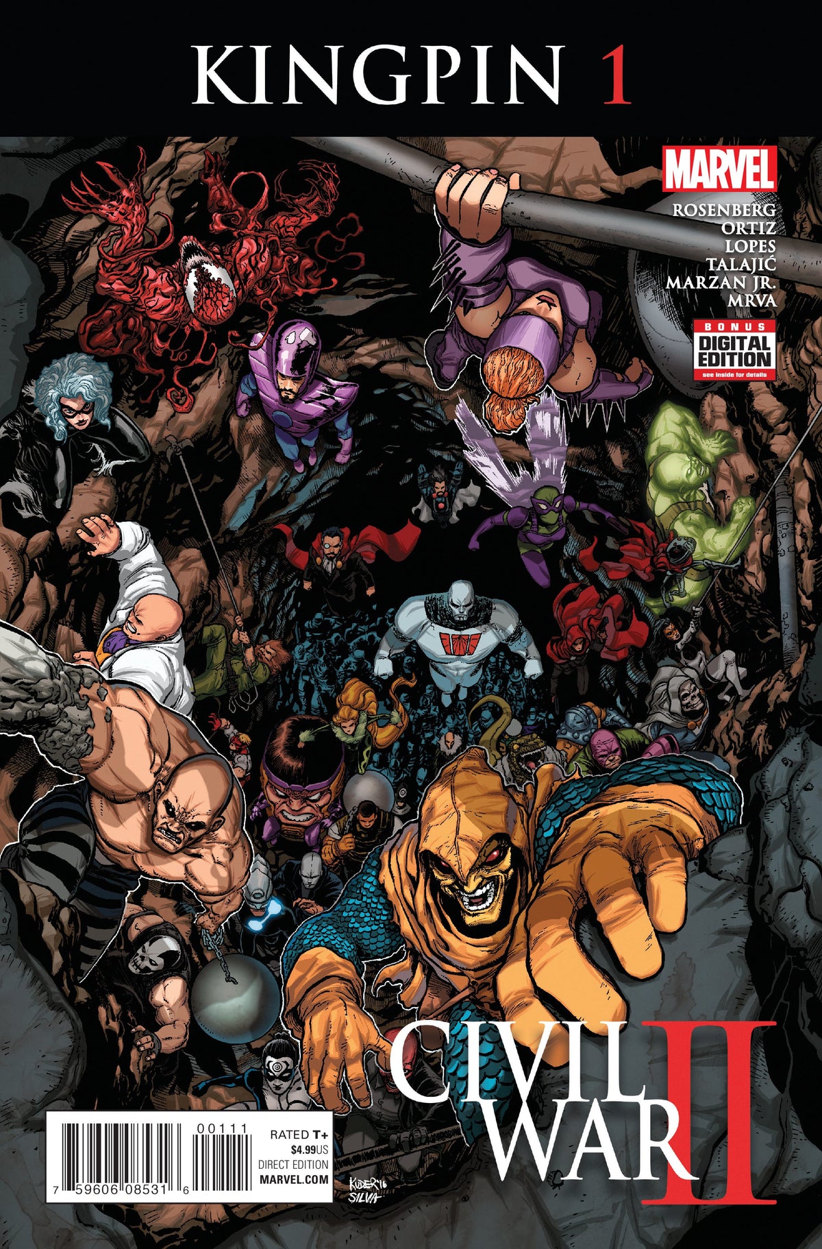 Marvel COMIC BOOK Civil War II: Kingpin #1 - CVR A (FN)