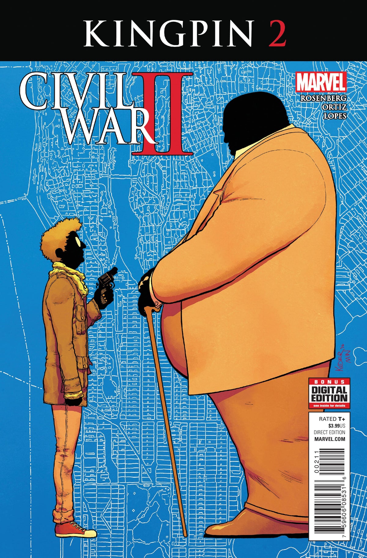 Marvel COMIC BOOK Civil War II: Kingpin #2 - CVR A (FN)