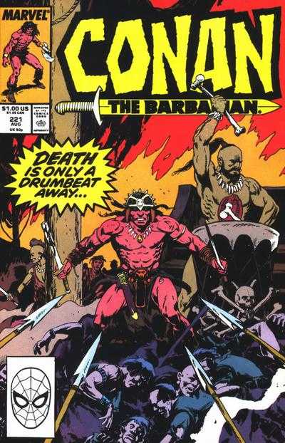 Marvel COMIC BOOK Conan the Barbarian #221 (VF)