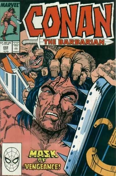 Marvel COMIC BOOK Conan the Barbarian #222 (VF)