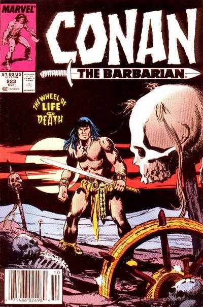Marvel COMIC BOOK Conan the Barbarian #223 (VF)