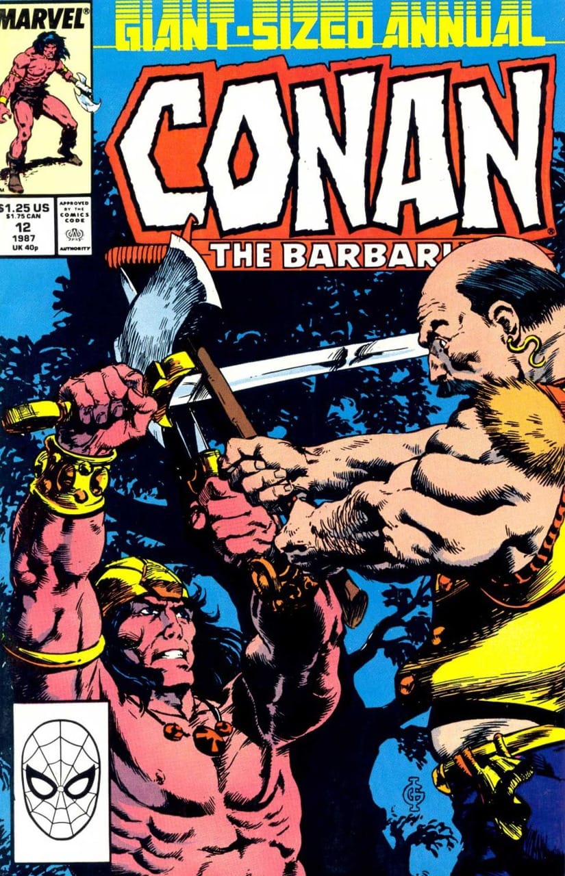 Marvel COMIC BOOK Conan the Barbarian Annual #12 (VF)