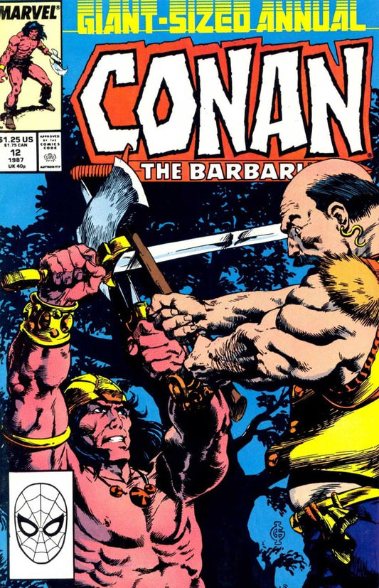 Marvel COMIC BOOK Conan the Barbarian Annual #12 (VF)