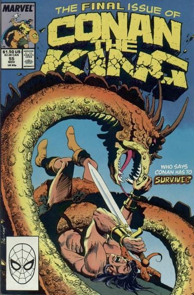 Marvel COMIC BOOK Conan the King #55 - CVR A (FN)