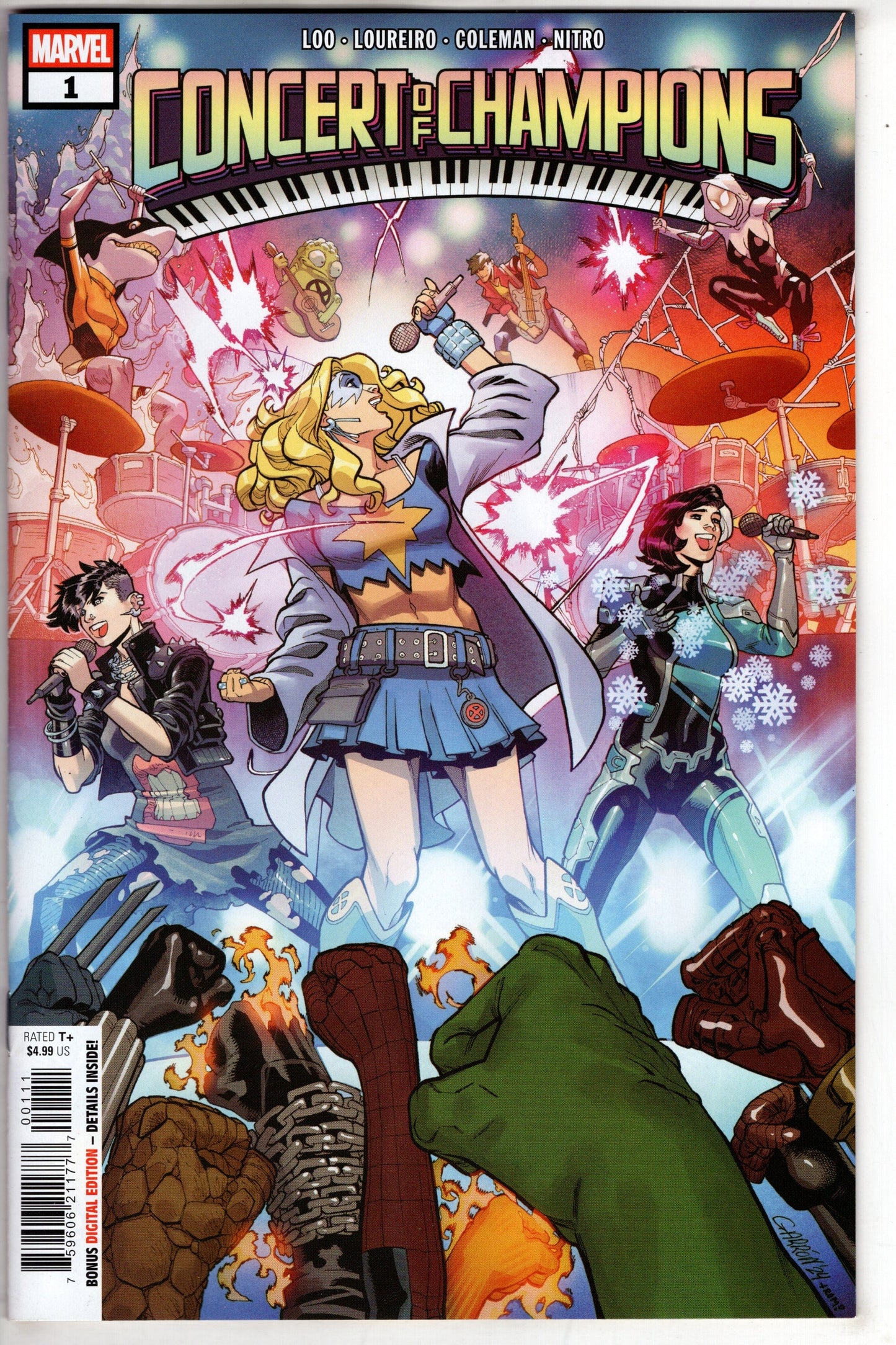 Marvel COMIC BOOK CONCERT OF CHAMPIONS #1