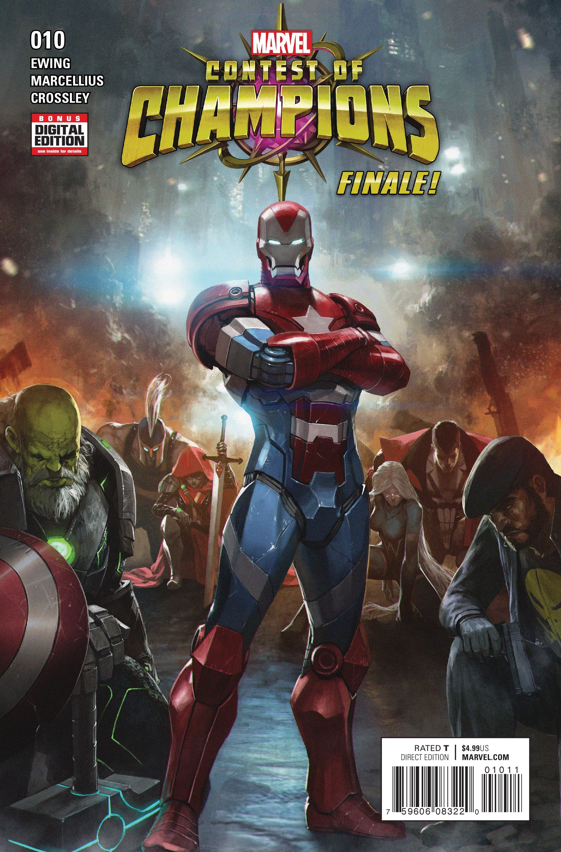 Marvel COMIC BOOK Contest of Champions #10 (VF/NM)