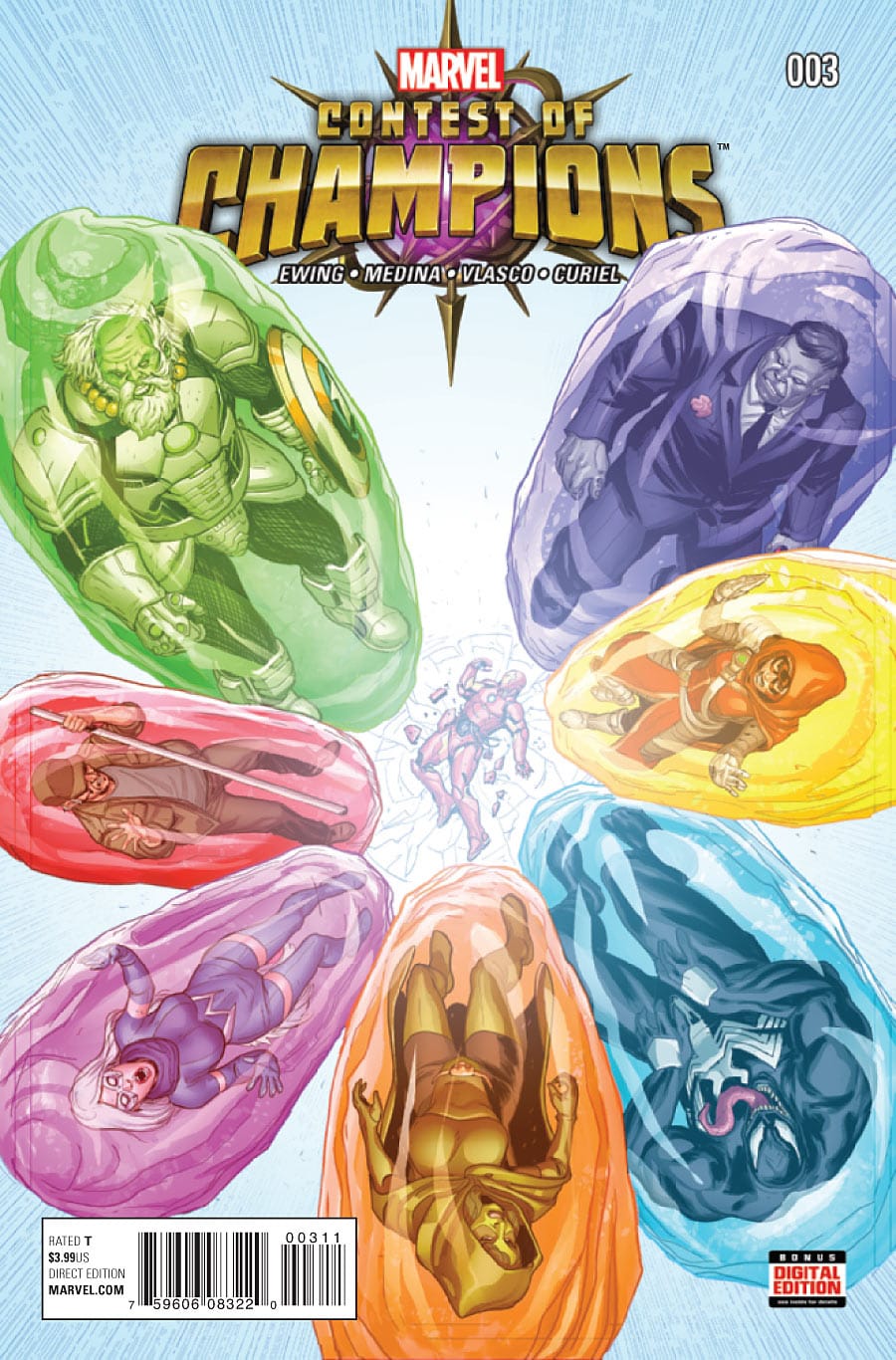 Marvel COMIC BOOK Contest of Champions #3 (VF/NM)