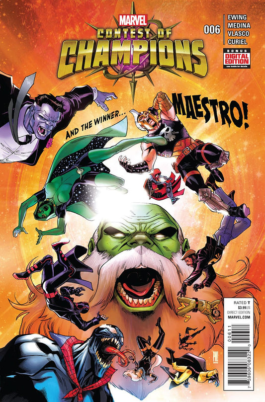 Marvel COMIC BOOK Contest of Champions #6 (VF/NM)