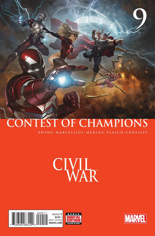 Marvel COMIC BOOK Contest of Champions #9 (VF/NM)