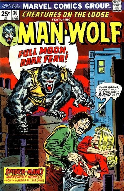 Marvel COMIC BOOK Creatures on the Loose #30 (VF/NM)