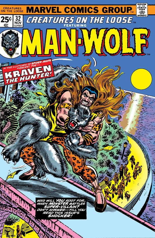 Marvel COMIC BOOK Creatures on the Loose #32 (VF/NM)