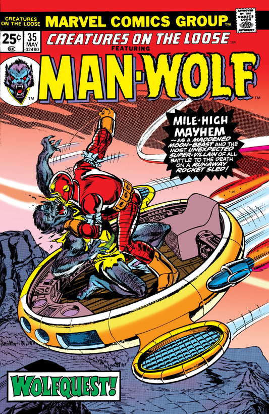 Marvel COMIC BOOK Creatures on the Loose #35 (VF/NM)