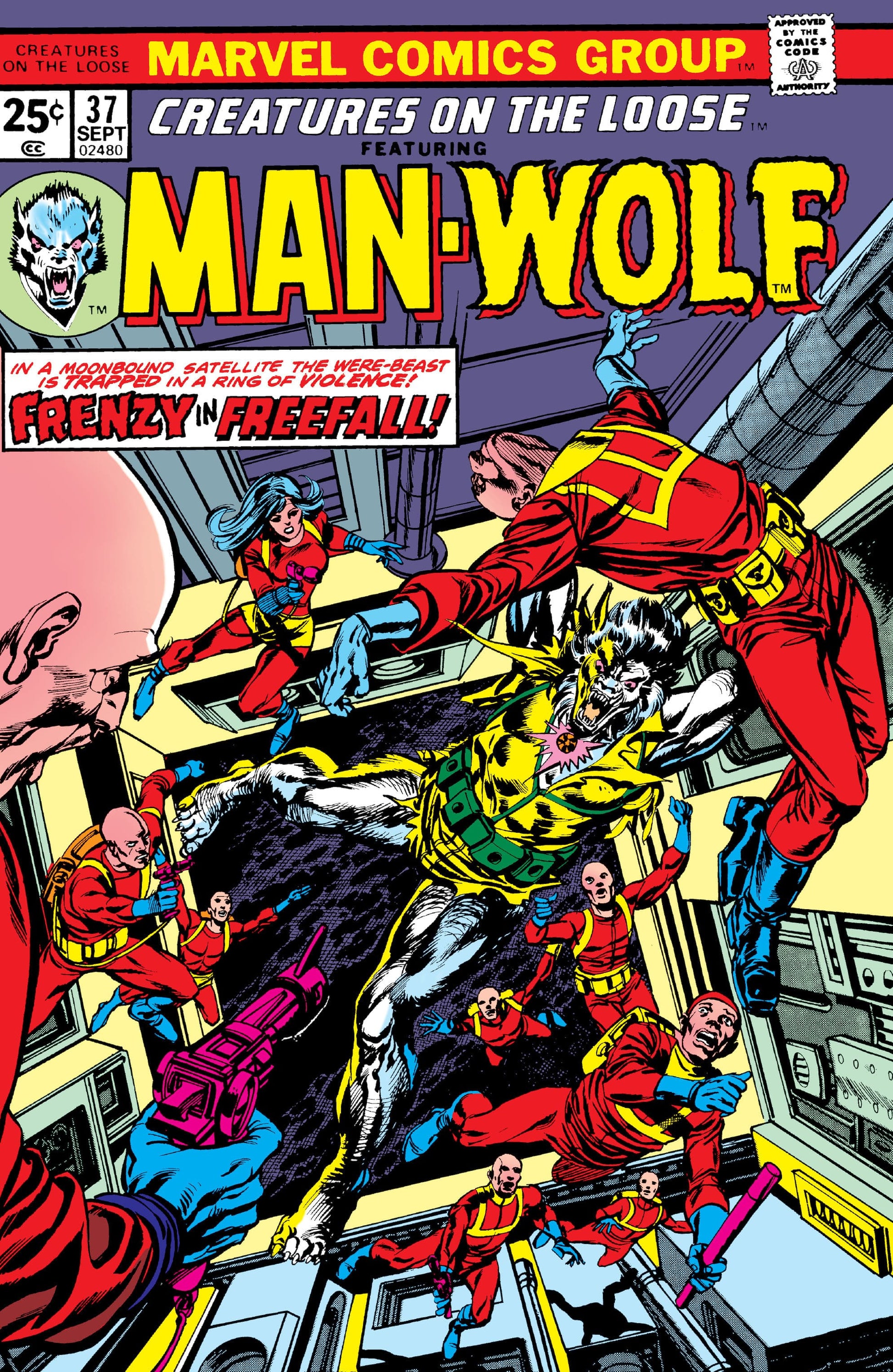Marvel COMIC BOOK Creatures on the Loose #37 (VF/NM)