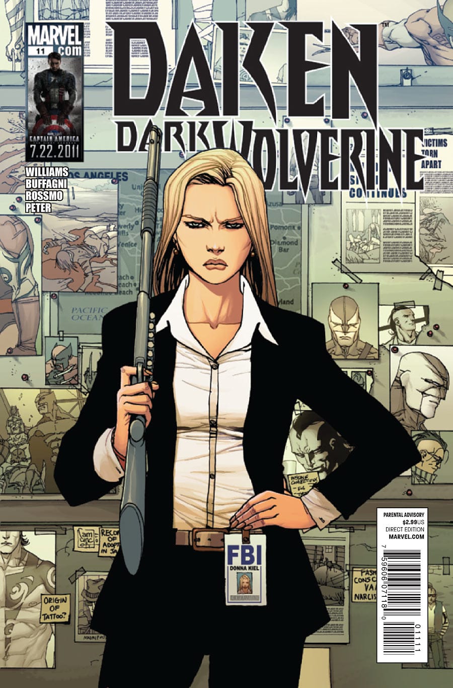 Marvel COMIC BOOK Daken: Dark Wolverine #11