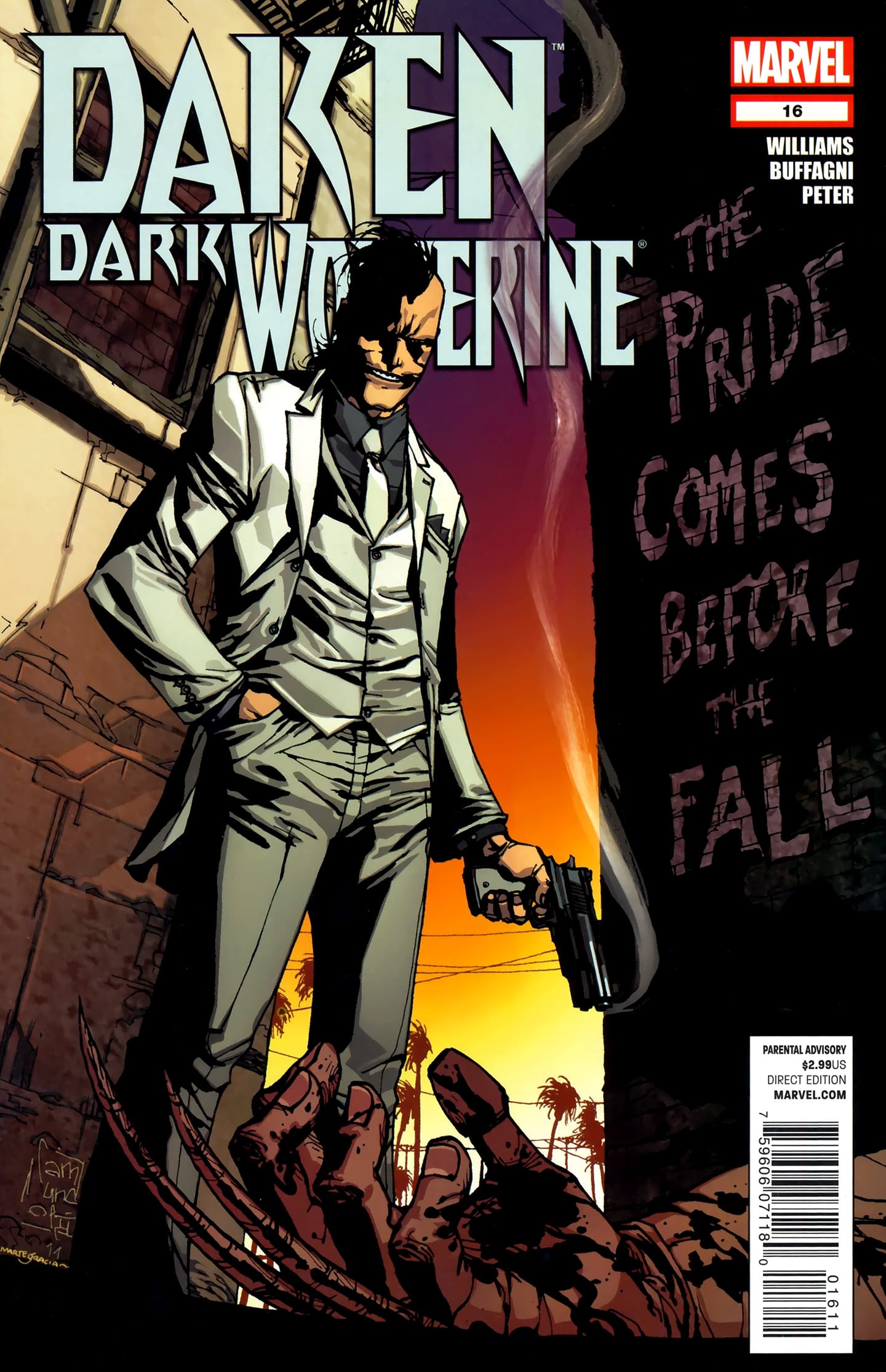 Marvel COMIC BOOK Daken: Dark Wolverine #16