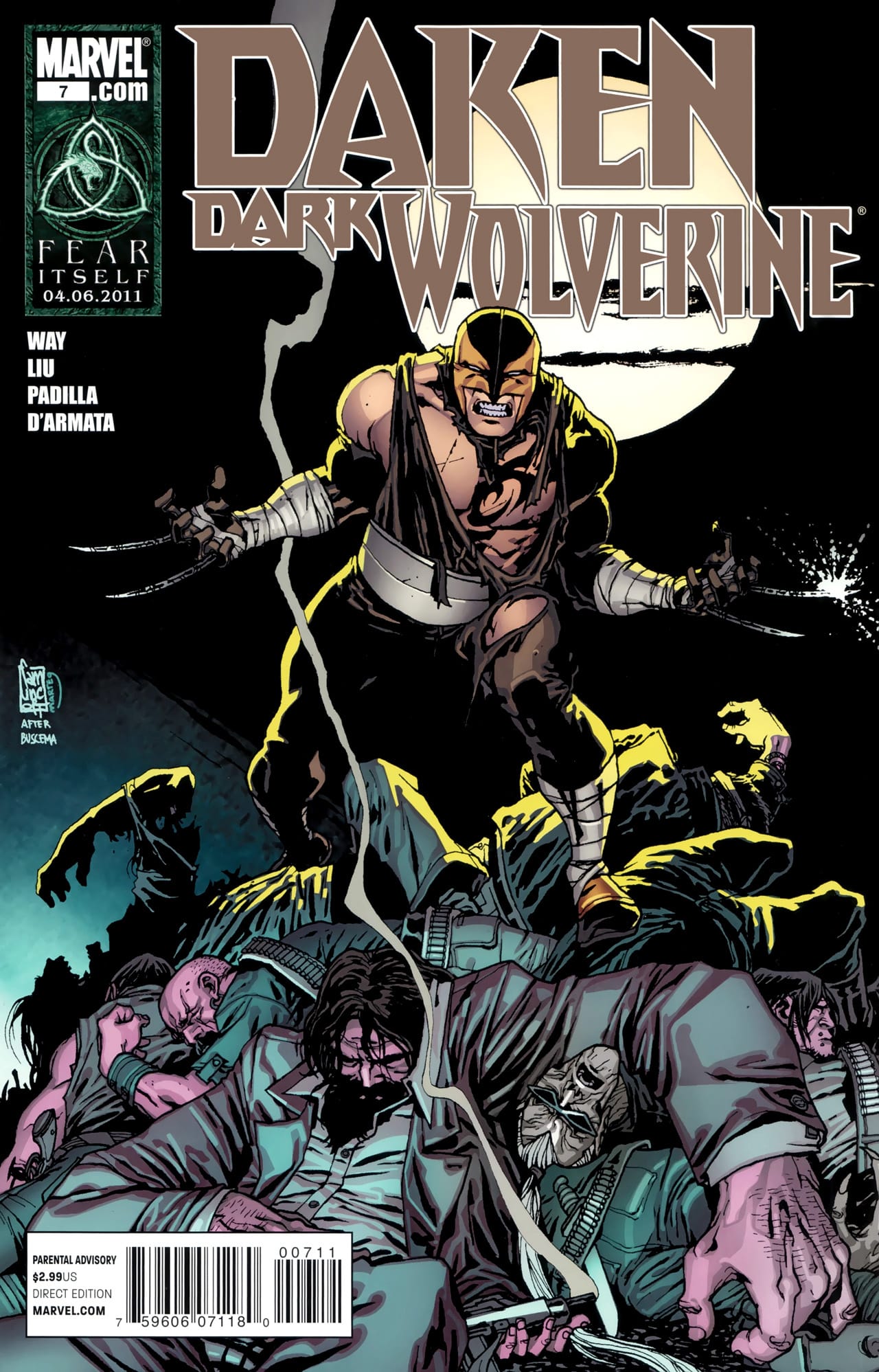Marvel COMIC BOOK Daken: Dark Wolverine #7
