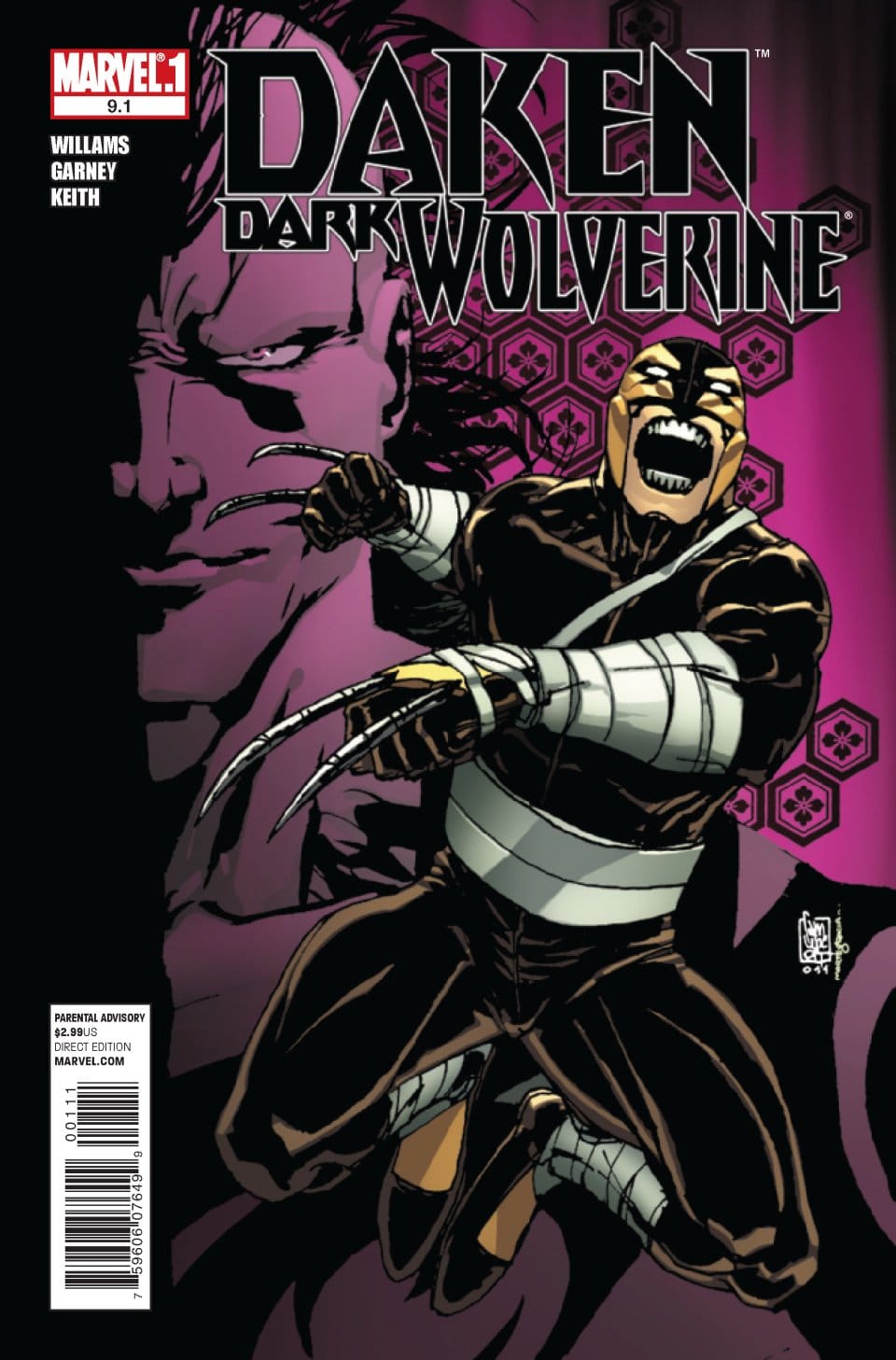 Marvel COMIC BOOK Daken: Dark Wolverine #9.1