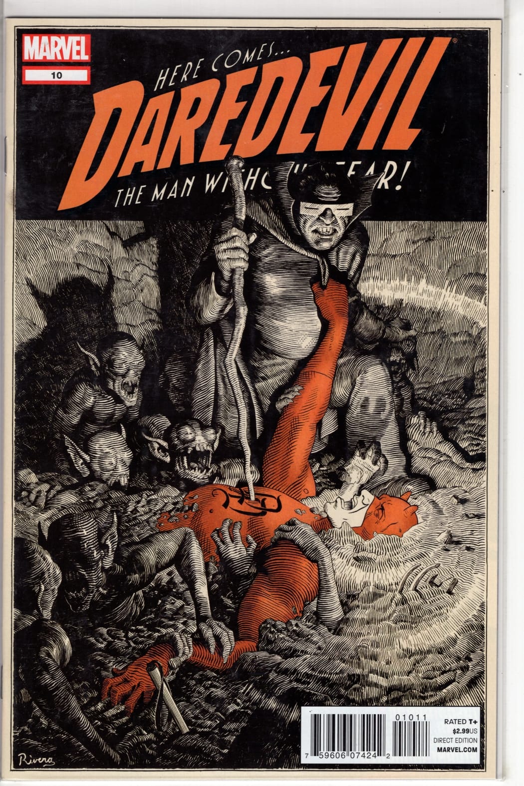 Marvel COMIC BOOK Daredevil #10 (VF/NM)
