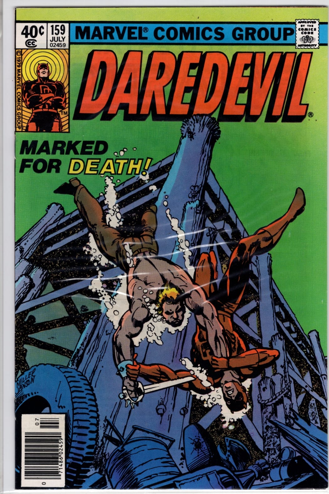 Marvel COMIC BOOK Daredevil #159 (FN/VF)