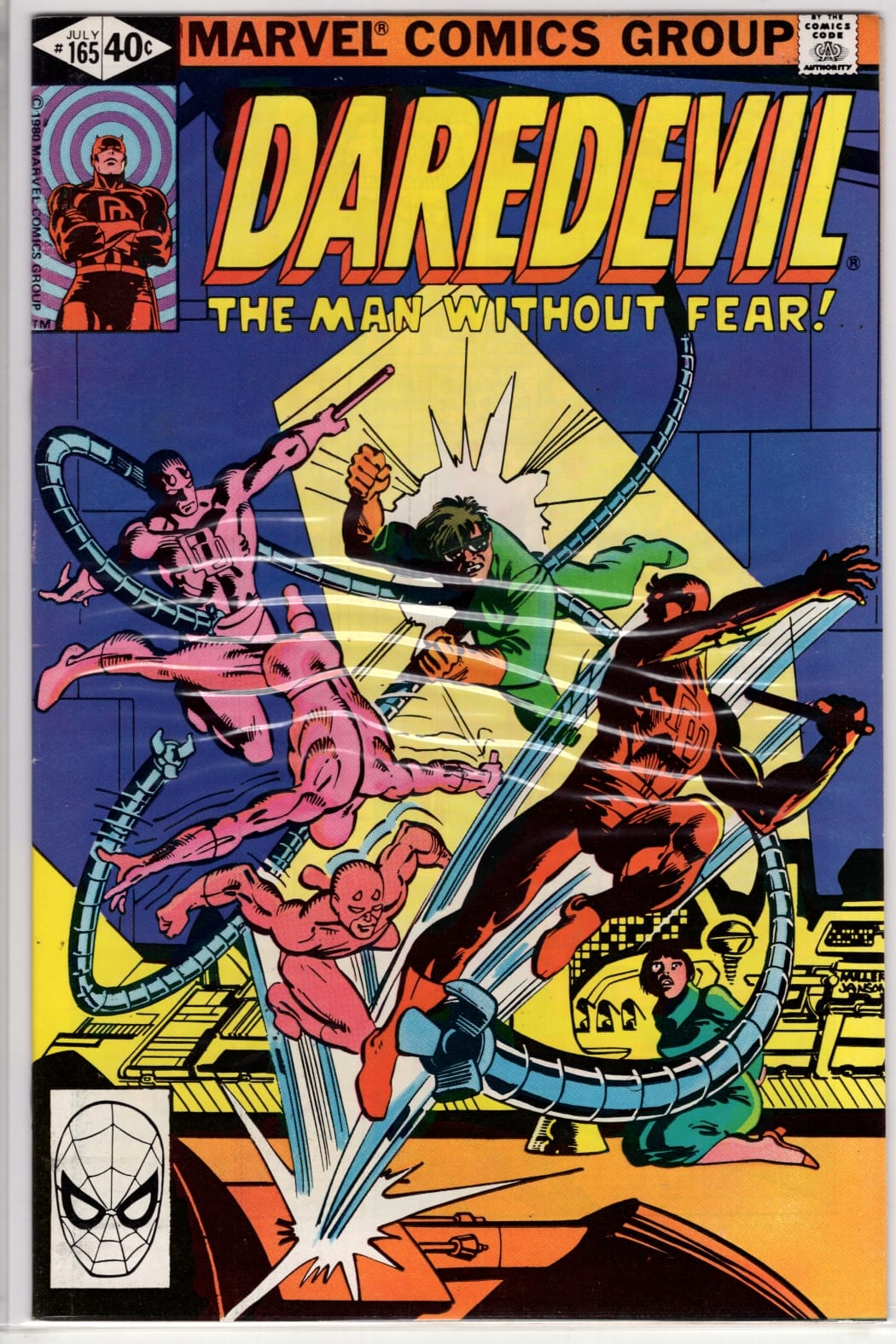 Marvel COMIC BOOK Daredevil #165 CVR A (FN/VF)
