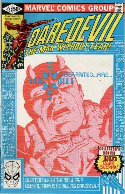 Marvel COMIC BOOK Daredevil #167 (FN/VF)