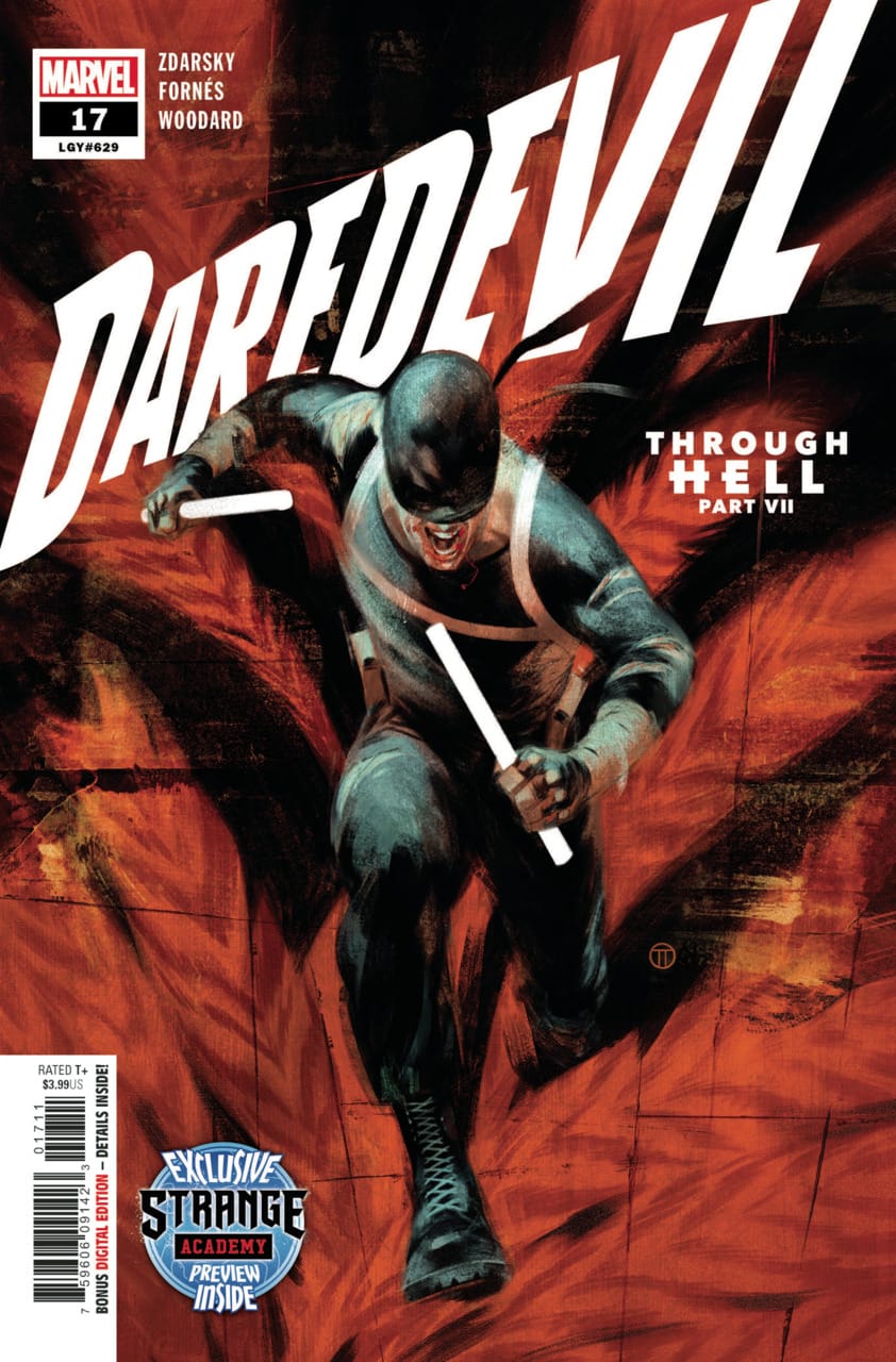 Marvel COMIC BOOK Daredevil #17 (FN/VF)