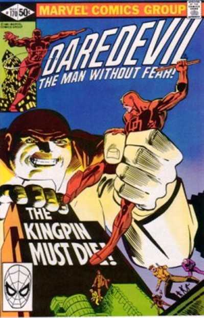 Marvel COMIC BOOK Daredevil #170 (FN/VF)