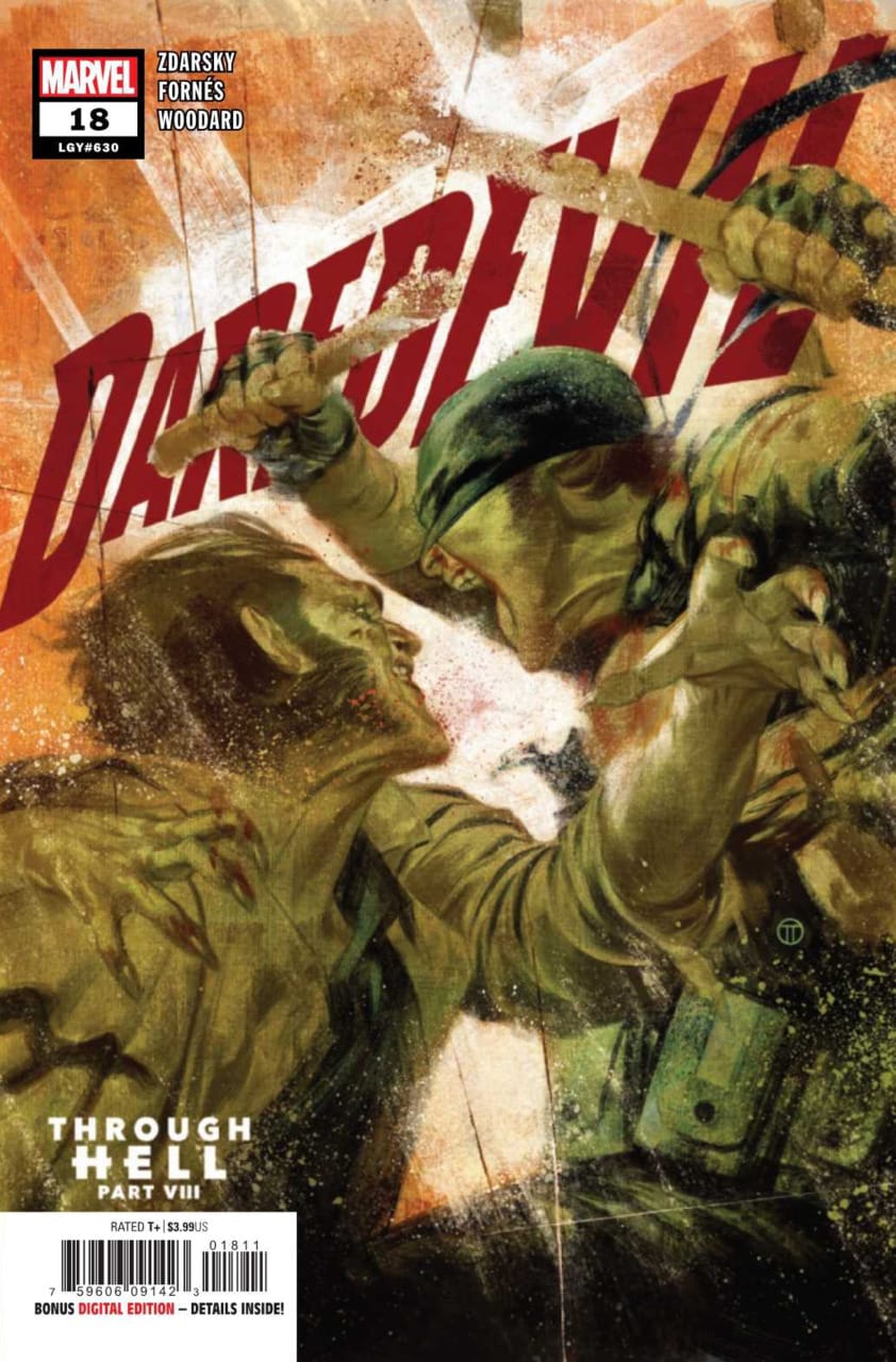 Marvel COMIC BOOK Daredevil #18 (FN/VF)