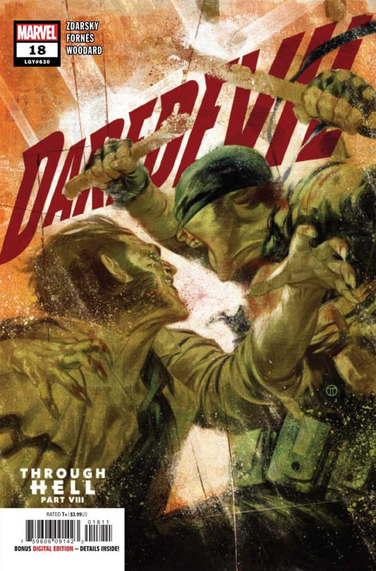 Marvel COMIC BOOK Daredevil #18 (FN/VF)