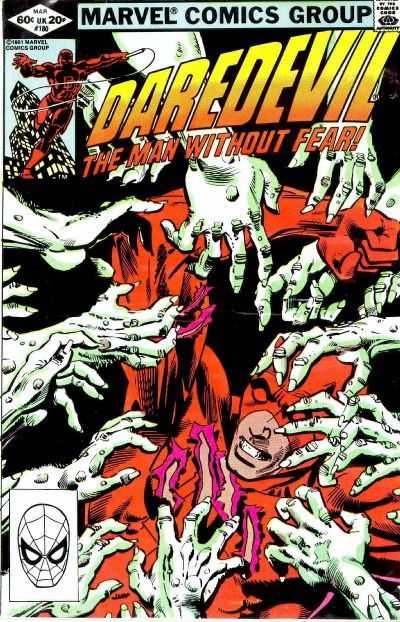 Marvel COMIC BOOK Daredevil #180 (FN/VF)