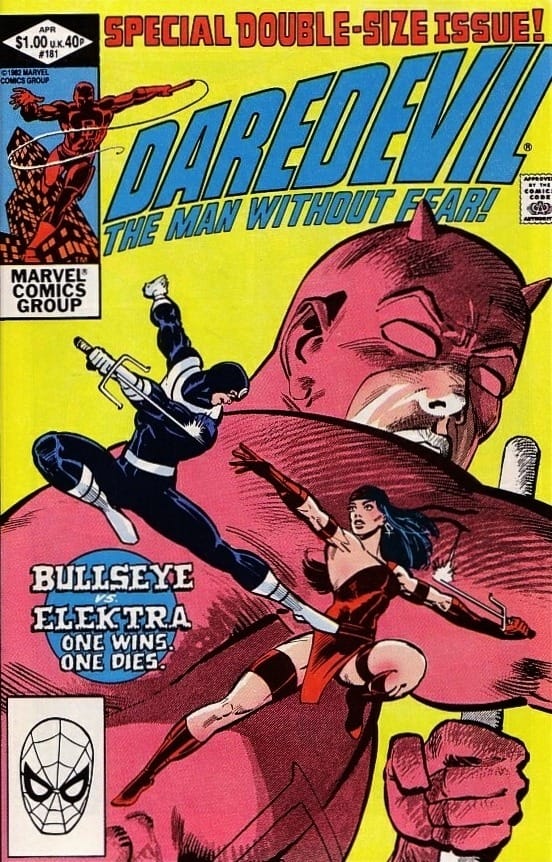 Marvel COMIC BOOK Daredevil #181 (FN/VF)
