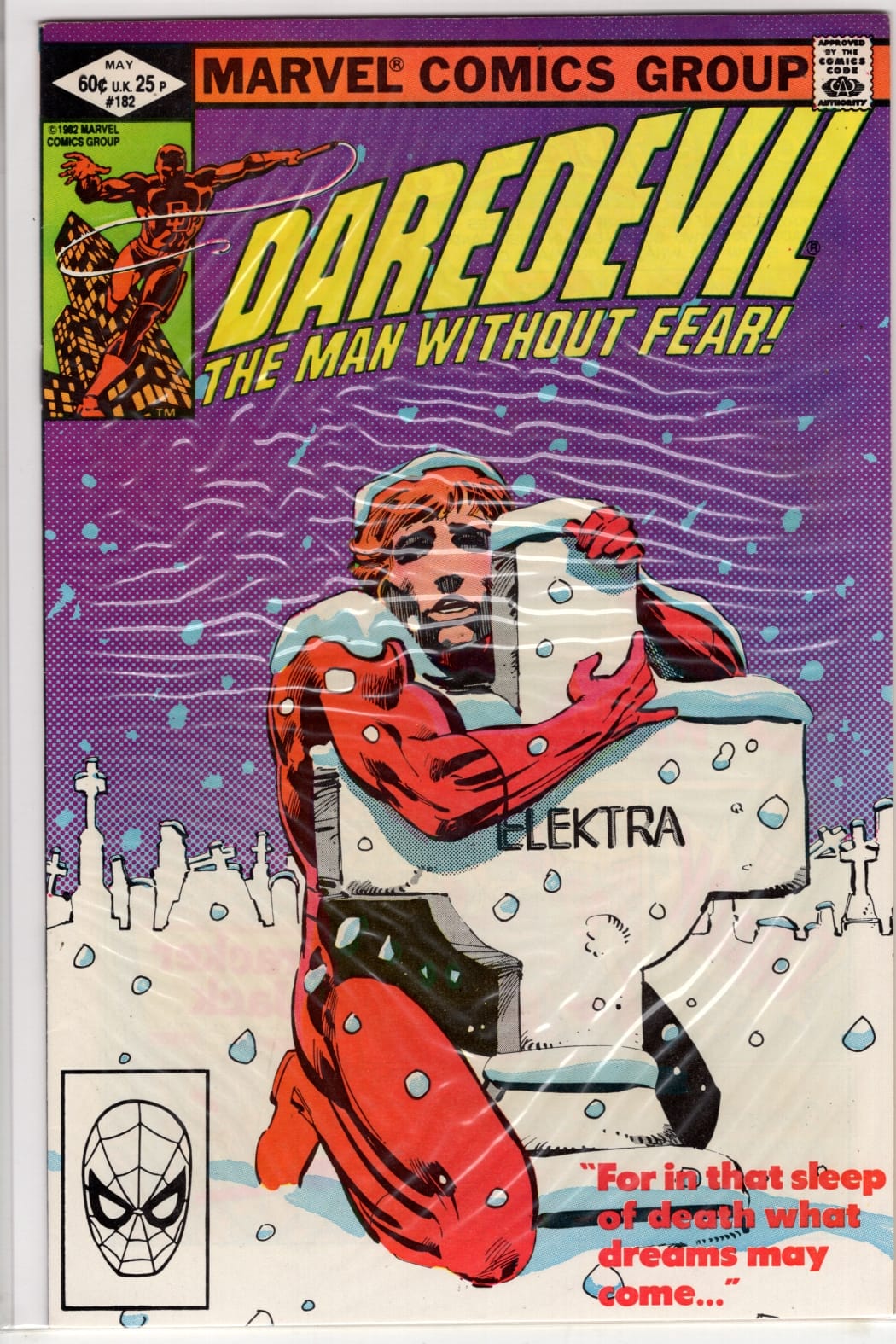 Marvel COMIC BOOK Daredevil #182 (FN/VF)