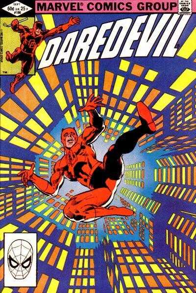 Marvel COMIC BOOK Daredevil #186 (FN/VF)