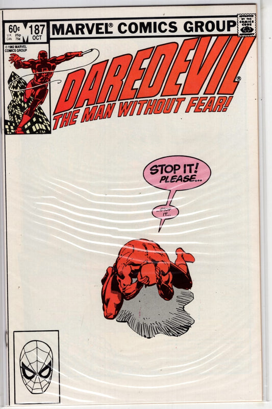 Marvel COMIC BOOK Daredevil #187 (FN/VF)