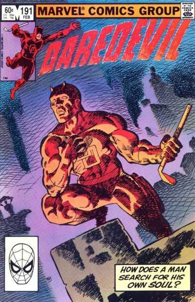 Marvel COMIC BOOK Daredevil #191 - N (FN/VF)