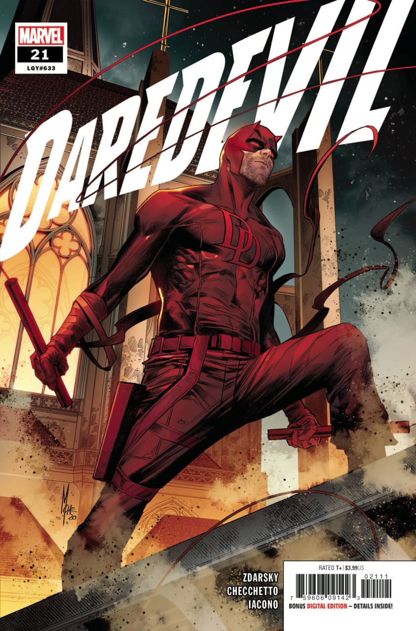 Marvel COMIC BOOK Daredevil #21 (FN/VF)