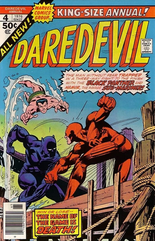 Marvel COMIC BOOK Daredevil Annual #4 (FN)