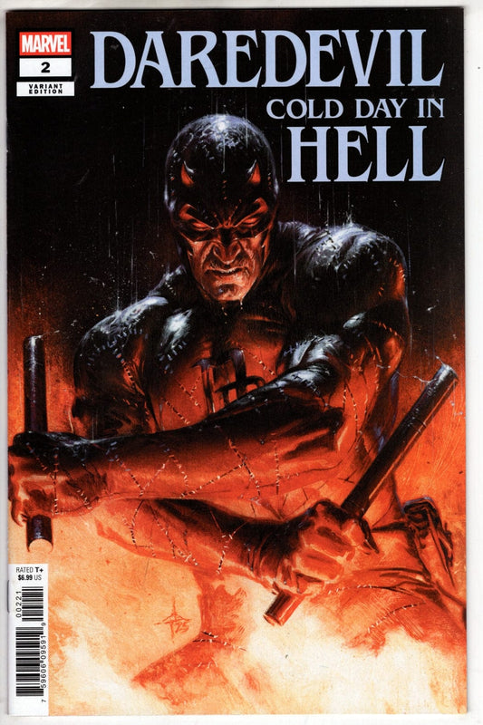 Marvel COMIC BOOK DAREDEVIL: COLD DAY IN HELL #2 GABRIELE DELL'OTTO VARIANT