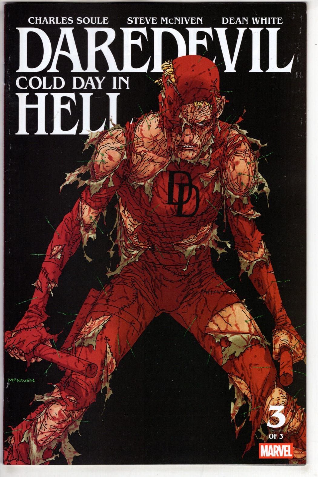 Marvel COMIC BOOK DAREDEVIL: COLD DAY IN HELL #3