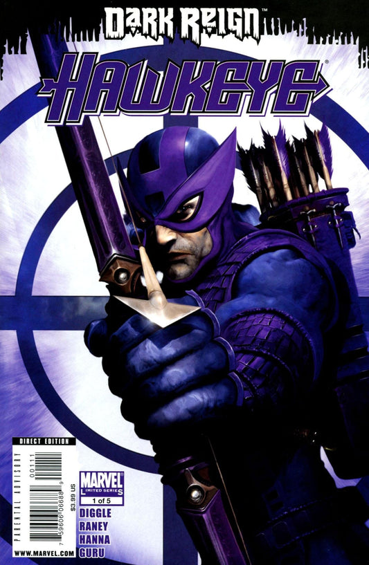 Marvel COMIC BOOK Dark Reign: Hawkeye #1 - CVR A (VF/NM)