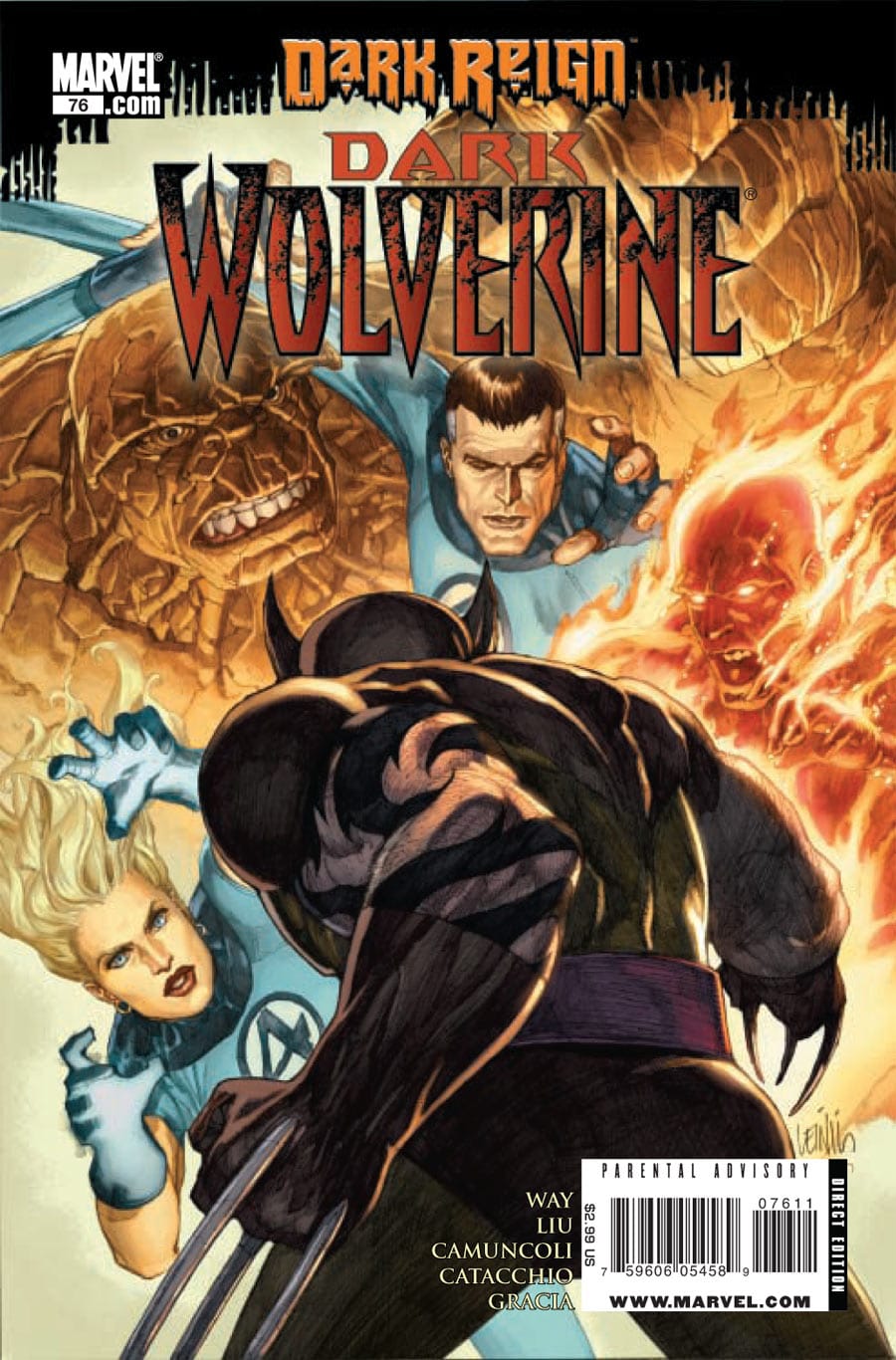 Marvel COMIC BOOK Dark Wolverine #76 (VF)