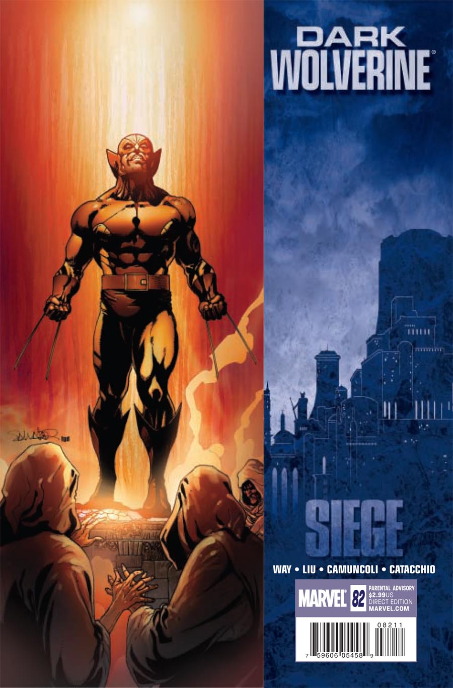 Marvel COMIC BOOK Dark Wolverine #82 (VF)