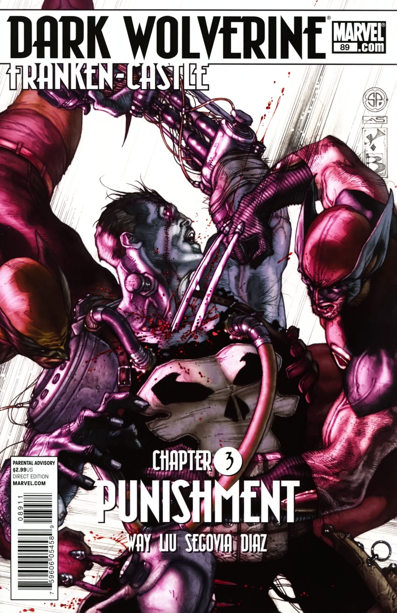 Marvel COMIC BOOK Dark Wolverine #89 (VF)