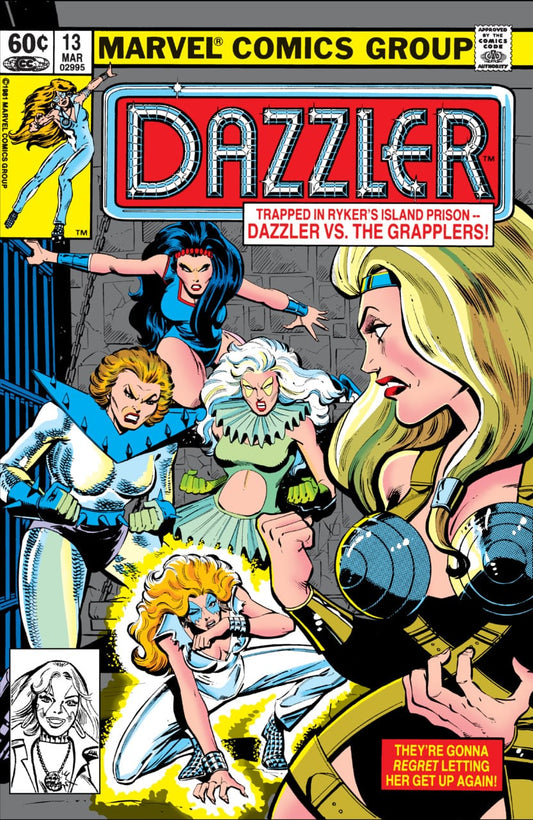Marvel COMIC BOOK Dazzler #13 (FN)
