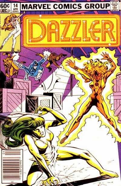 Marvel COMIC BOOK Dazzler #14 (FN)
