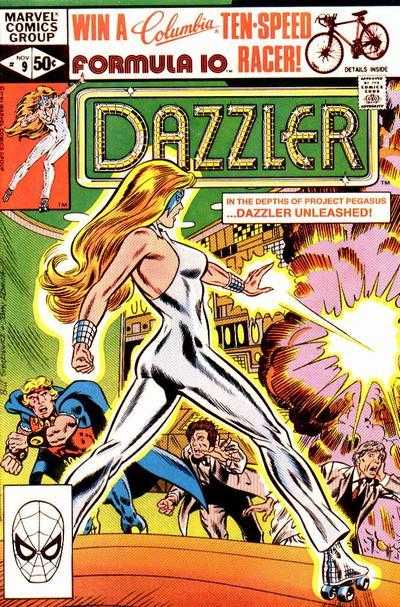 Marvel COMIC BOOK Dazzler #9 (FN)
