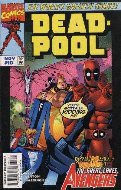 Marvel COMIC BOOK Deadpool #10 (VF)