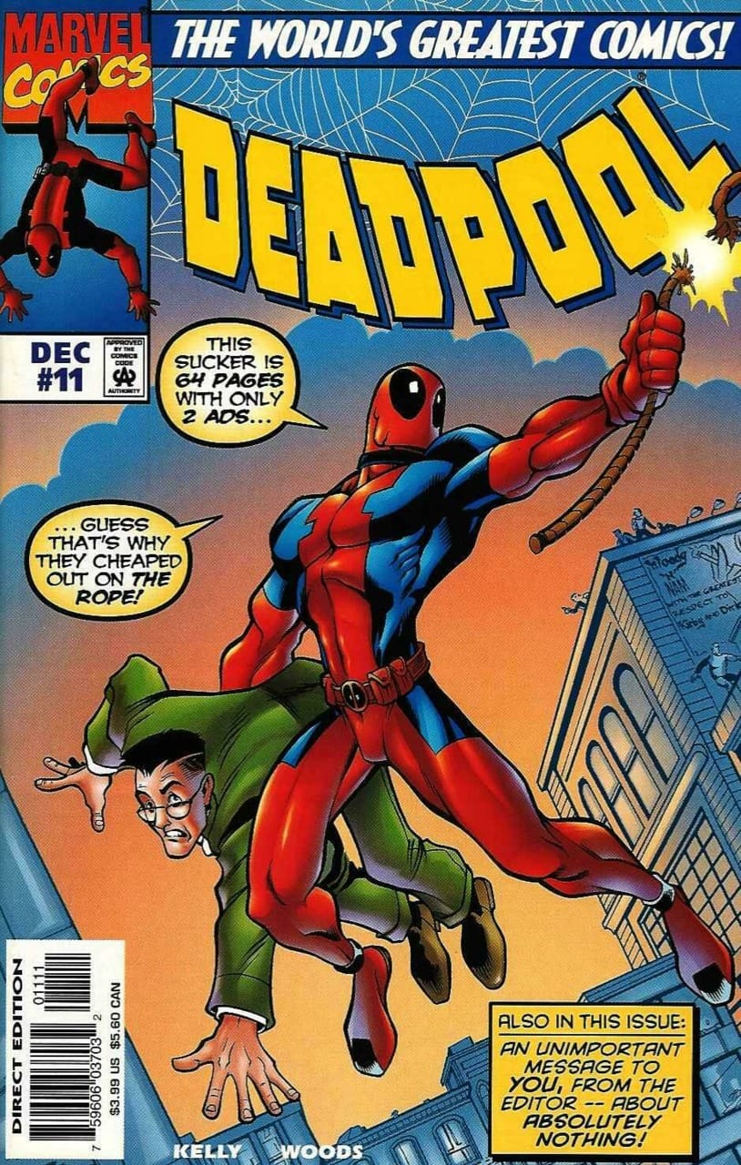 Marvel COMIC BOOK Deadpool #11 (VF)