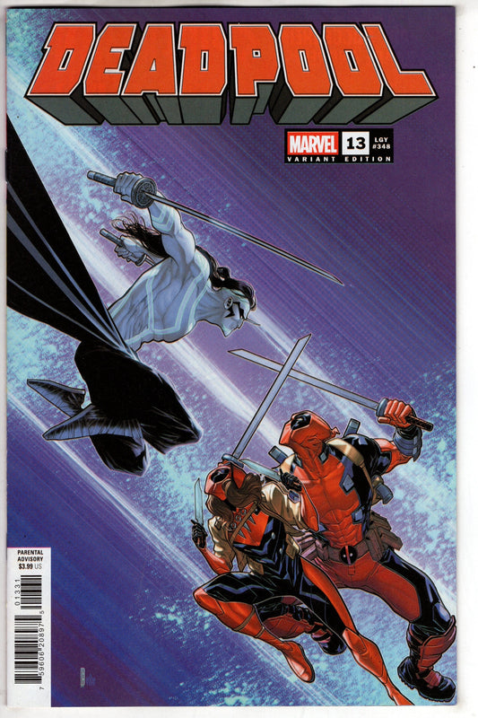 Marvel COMIC BOOK DEADPOOL #13 DAVID BALDEON VARIANT