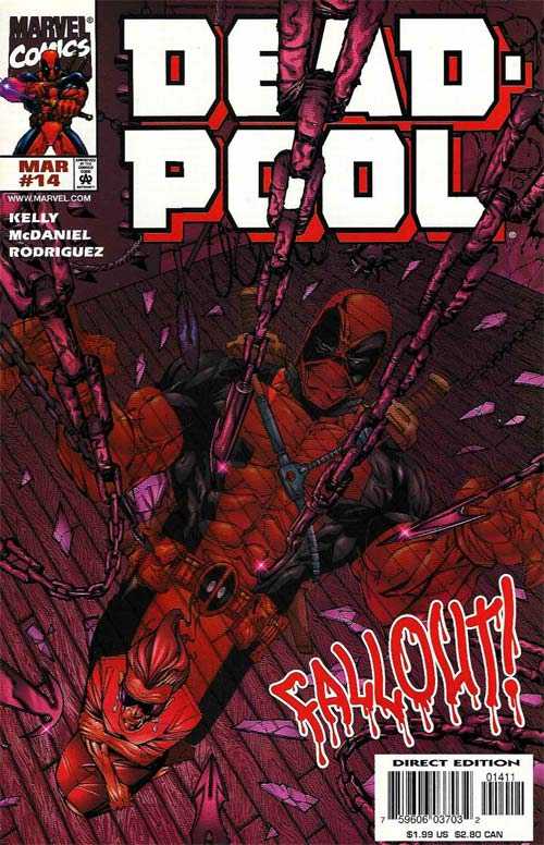 Marvel COMIC BOOK Deadpool #14 (VF)